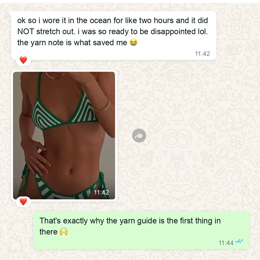 TESTIMONIO 1 de 8 — FALTA: captura real. Objecion que tiene que matar: "it stretched in the water"